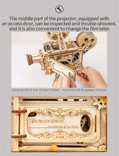 Lade das Bild in den Galerie-Viewer, ROKR 3D-Holz-Puzzle Filmprojektor 'Vitascope' Modellbausatz