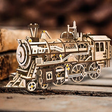 Lade das Bild in den Galerie-Viewer, ROKR 3D-Holz-Puzzle Locomotive Modellbausatz