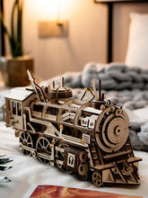 Lade das Bild in den Galerie-Viewer, ROKR 3D-Holz-Puzzle Locomotive Modellbausatz
