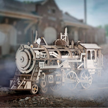 Lade das Bild in den Galerie-Viewer, ROKR 3D-Holz-Puzzle Locomotive Modellbausatz