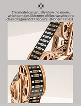 Lade das Bild in den Galerie-Viewer, ROKR 3D-Holz-Puzzle Filmprojektor 'Vitascope' Modellbausatz
