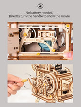 Lade das Bild in den Galerie-Viewer, ROKR 3D-Holz-Puzzle Filmprojektor 'Vitascope' Modellbausatz
