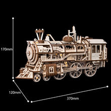Lade das Bild in den Galerie-Viewer, ROKR 3D-Holz-Puzzle Locomotive Modellbausatz
