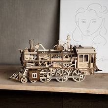 Lade das Bild in den Galerie-Viewer, ROKR 3D-Holz-Puzzle Locomotive Modellbausatz
