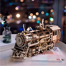 Lade das Bild in den Galerie-Viewer, ROKR 3D-Holz-Puzzle Locomotive Modellbausatz
